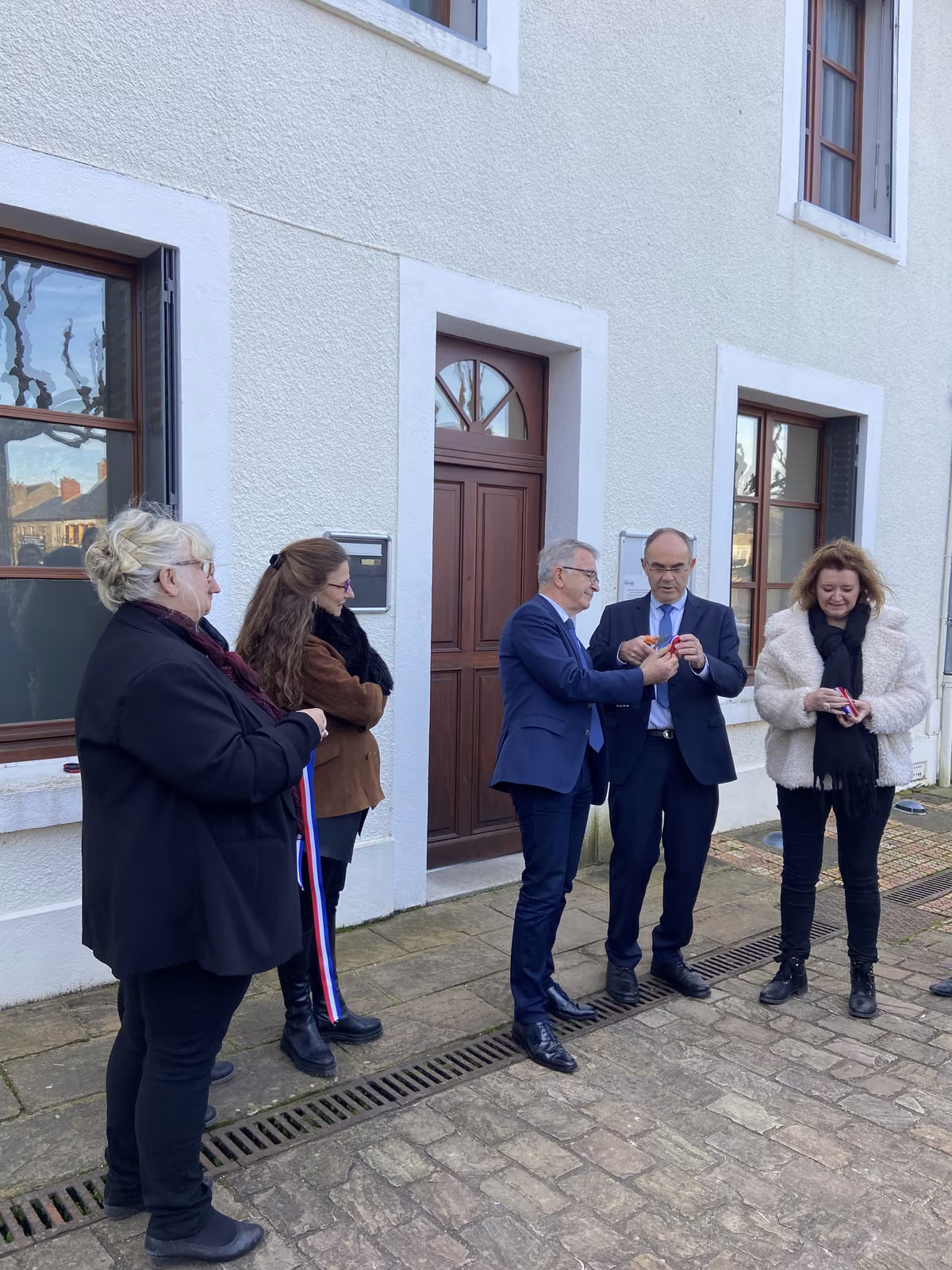 L’inauguration du centre — Henrichemont