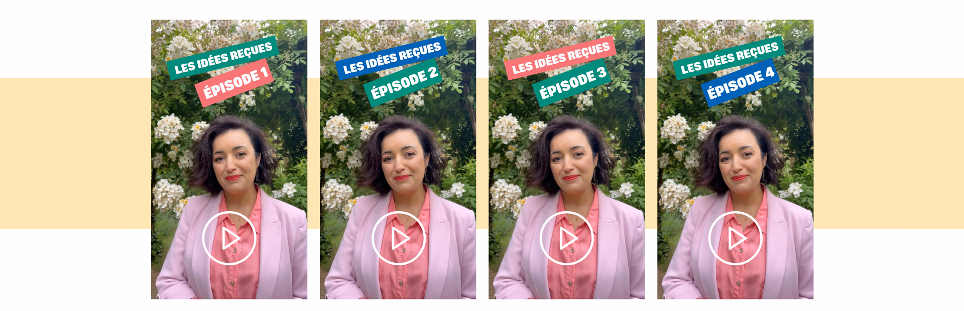 Les idées reçues — Épisode 1, Épisode 2, Épisode 3, Épisode 4 : vidéos du Dr Bouthaina El Moaddem